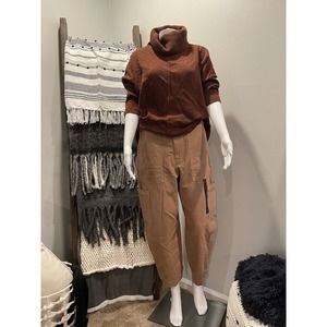 LOFT Cowl Neck Brown Sweater, Sz M P ,Dolman Sleeves, So Soft